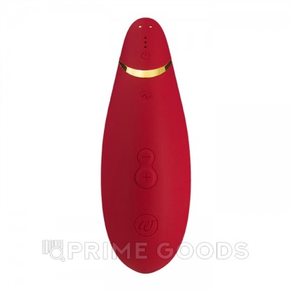 Бесконтактный клиторальный стимулятор Womanizer Premium красный/золотой от sex shop primegoods фото 5