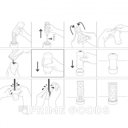 TENGA 3D Мастурбатор Polygon от sex shop primegoods фото 6