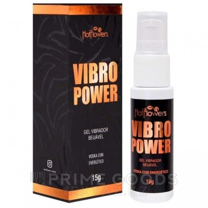Жидкий вибратор VIBRO POWER со вкусом водки с энергетиком (15 гр.) от sex shop primegoods фото 2