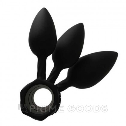 Анальные втулки Bathmate Anal Training Plugs, набор 3 шт от sex shop primegoods
