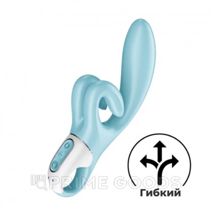 Вибратор-кролик Satisfyer Touch me, голубой от sex shop primegoods фото 7