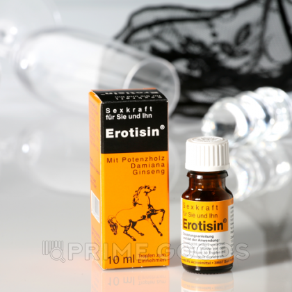 Капли Erotisin (Конский возбудитель) 10 мл. от sex shop primegoods фото 2