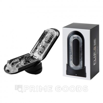 TENGA Мастурбатор Flip Zero с вибрацией черный от sex shop primegoods фото 3