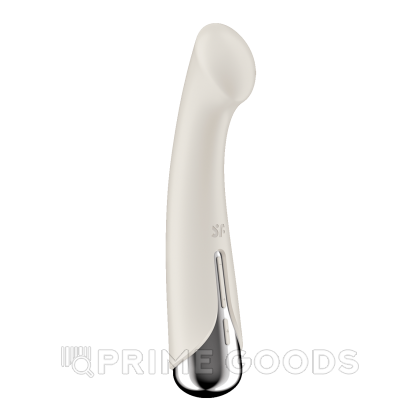 Вибратор для точки G с ротацией Satisfyer Spinning G-Spot 1 бежевый от sex shop primegoods фото 4