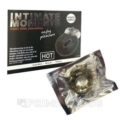 Стимулирующие виброкольцо на пенис HOT Intimate Moments от sex shop primegoods фото 4
