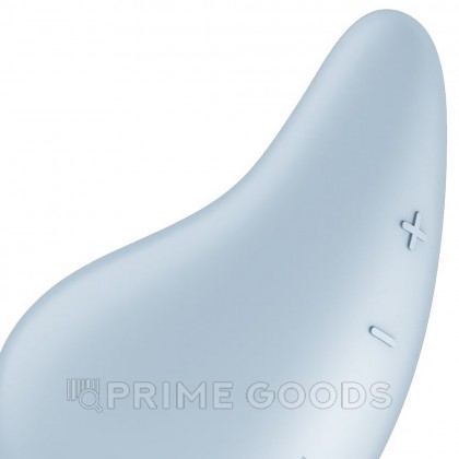 Клиторальный мини-вибратор Satisfyer Dew Drop голубой от sex shop primegoods фото 4