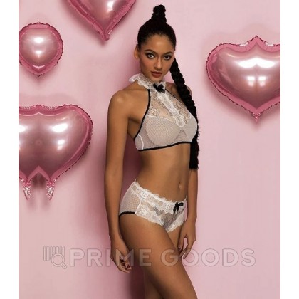 Эротический комплект белья Sexy bra (белый) от sex shop primegoods фото 2