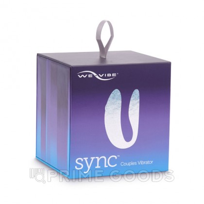 Вибратор для пар фиолетовый WE-VIBE Sync Cosmic от sex shop primegoods фото 2