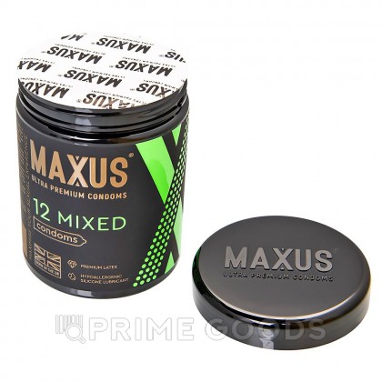 Презервативы гладкие, тонкие и с текстурой MAXUS Mixed X-Edition, микс 3 видов, 12 шт. от sex shop primegoods фото 5