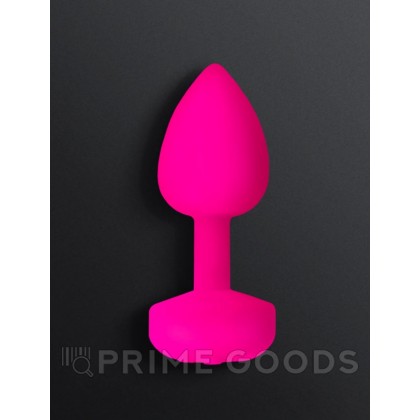 Gvibe Gplug Small - Инновационная маленькая дизайнерская пробка с вибрацией, 8х2.8 см (розовая) от sex shop primegoods