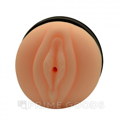 Реалистичный мастурбатор в тубе Rennes с вибрацией от sex shop primegoods фото 2