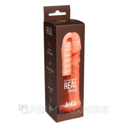 Фаллоудлинитель Real Extra Sense Rings (13,5*2 см) от sex shop primegoods фото 8