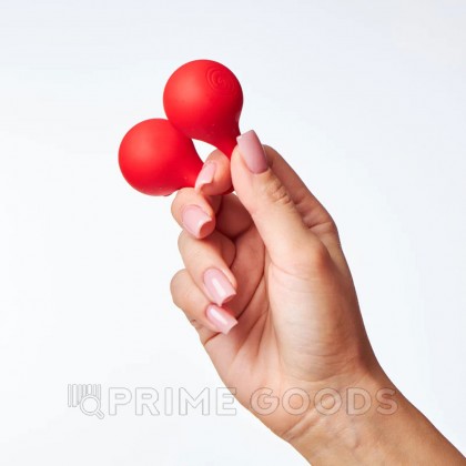 Стимулятор клитора с вибрацией SVibe Snail TWINN Clit Hugging Vibe вишневый от sex shop primegoods фото 9