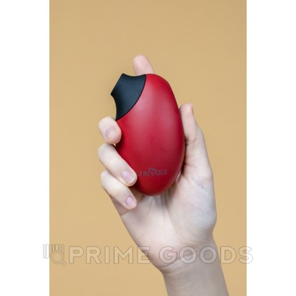 Бесконтактный вакуумный стимулятор клитора Adara, цвет бордовый (INFINITE) (One Size) от sex shop primegoods фото 2