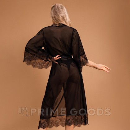 Элегантный пеньюар с отделкой кружевом (Muse) (L/XL) от sex shop primegoods фото 5