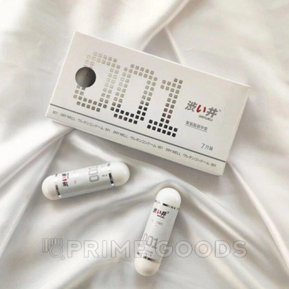 Презервативы DryWell в капсуле, ультратонкие 0,01 мм, полиуретановые (гипоаллергенные) 1 шт. от sex shop primegoods фото 6