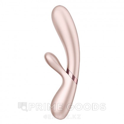 Вибратор с подогревом Satisfyer Hot Lover, бежевый от sex shop primegoods