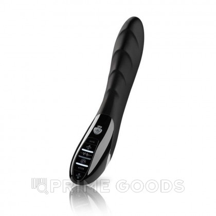 MYSTIM Вибратор с электростимуляцией Sizzling Simon черный выпуск от sex shop primegoods