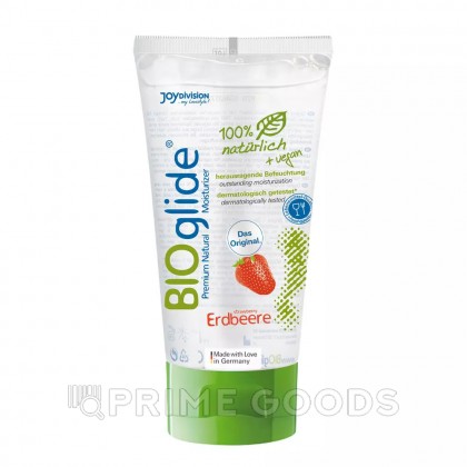 Смазка JoyDivision BioGlide со вкусом клубники, 80 мл от sex shop primegoods
