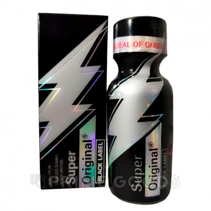 Попперс Super Original Black Label 30 мл. от sex shop primegoods фото 2