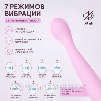 Вибратор Selove TouchBend SE100 розовый от sex shop primegoods фото 8