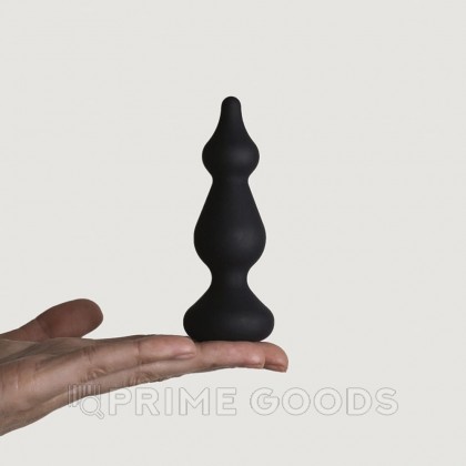 Анальная пробка Amuse (S) черная от sex shop primegoods фото 4