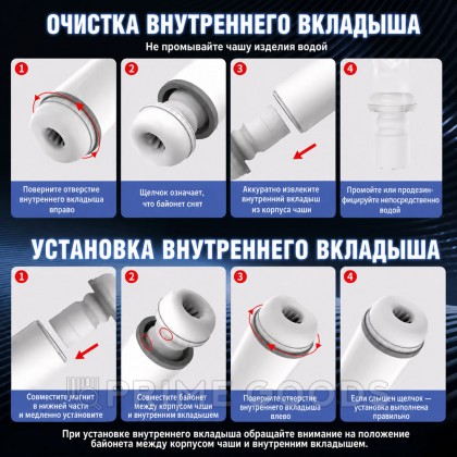 Автоматический мастурбатор Cosmic astronaut от sex shop primegoods фото 3