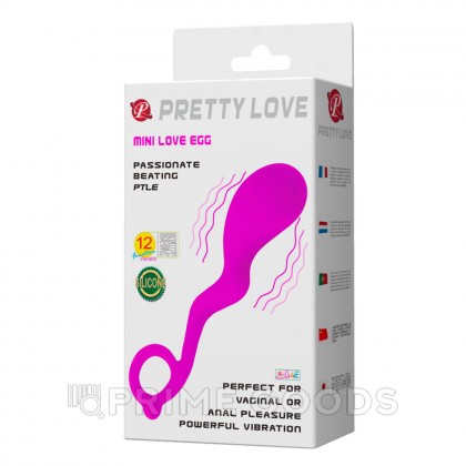 Виброяйцо Mini love egg от Pretty love с пультом на проводе от sex shop primegoods фото 8