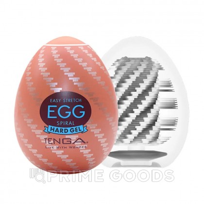 Мастурбатор-яйцо Tenga Egg Spiral от sex shop primegoods фото 3