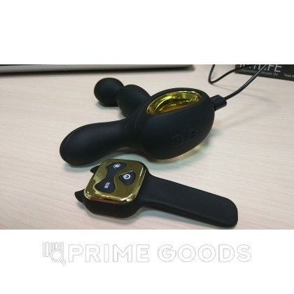 Инновационный мужской тренажер с подогревом INNOVA 360 черный 14 см от sex shop primegoods фото 4