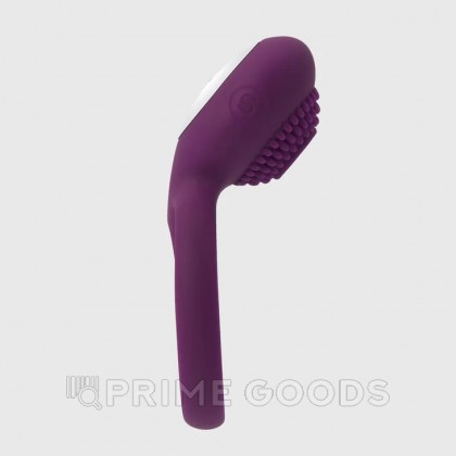 Двойное эрекционное виброкольцо Tammy фиолетовое от SVAKOM от sex shop primegoods фото 4