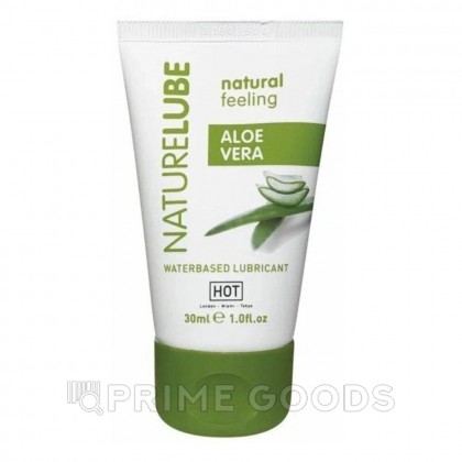 Лубрикант на водной основе с Алое Вера / NATURELUBE WATERBASED LUBRICANT 30 мл. от sex shop primegoods
