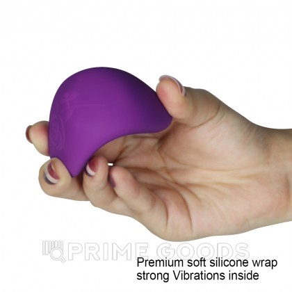 Минивибратор с пультом управления Clitoral Vibe Purple от sex shop primegoods фото 5