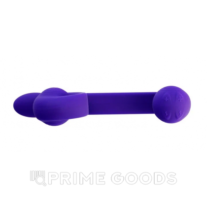 Вибромассажер для двойной стимуляции Snail Vibe фиолетовый от sex shop primegoods фото 9
