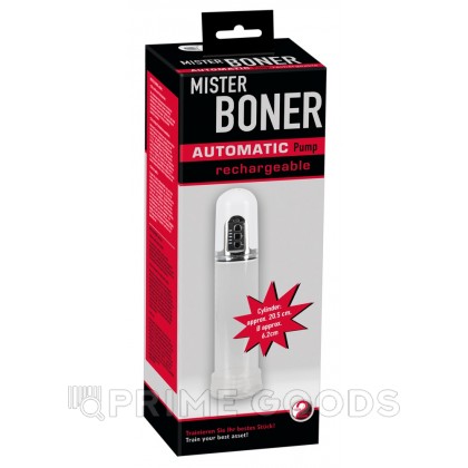 Помпа для пениса автоматическая Mister Boner Automatic - You2Toys  от sex shop primegoods