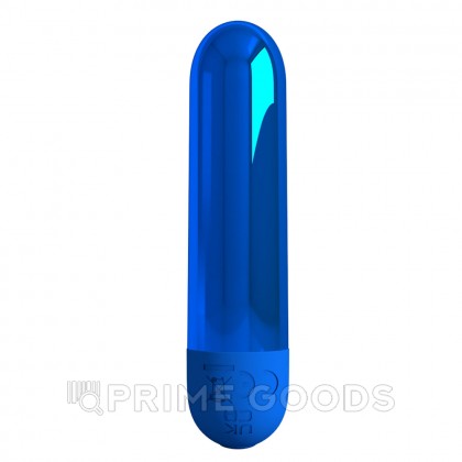 Перезаряжаемая вибропуля «Kiwi Pretty Love» синяя от sex shop primegoods фото 2