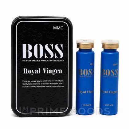 Возбуждающее средство для мужчин Boss Royal Viagra (New!) - 20 таблеток от sex shop primegoods