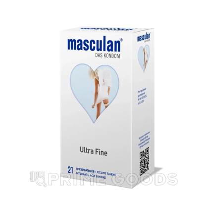 Презервативы Masculan Ultra Fine особо тонкие 21 шт. от sex shop primegoods