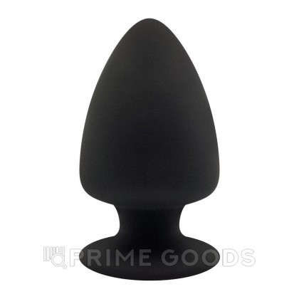 Анальный плаг черный  MODEL 1 от SILEXD (L: 13*7,2 см.) от sex shop primegoods