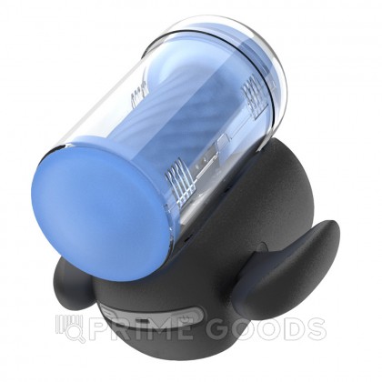 Инновационный робот-мастурбатор Black Knight с функцией пенетрации от Amovibe от sex shop primegoods фото 2