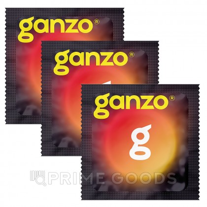 Презервативы классические Ganzo Classic Black Edition 3 шт. от sex shop primegoods фото 4