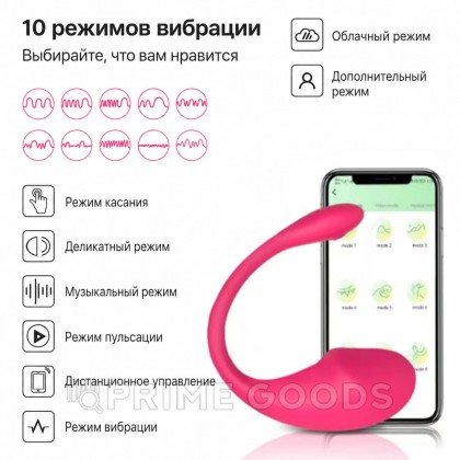 Виброяйцо с управлением через приложение Love spouse APP от sex shop primegoods фото 8
