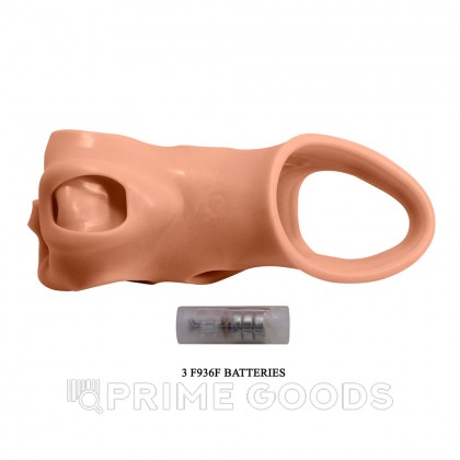 Насадка с вибрацей Brad, 21,3 см от sex shop primegoods фото 6