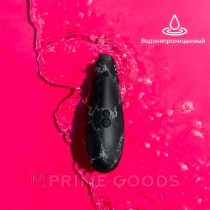 Бесконтактный клиторальный стимулятор Womanizer Marilyn Monroe Black Marble от sex shop primegoods фото 6