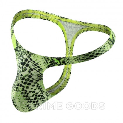 Мужские стринги Snakeskin (XL) от sex shop primegoods фото 4