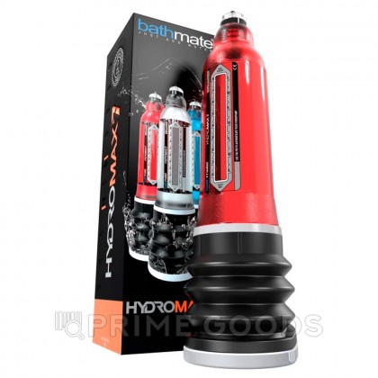Гидропомпа BATHMATE - Hydromax-7, красный от sex shop primegoods фото 4