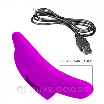 Вибрирующая насадка на палец Delphini от sex shop primegoods фото 9