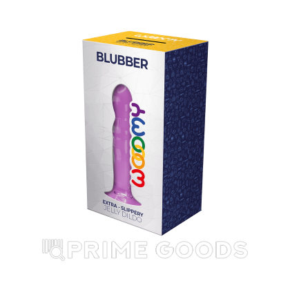 Фаллоимитатор Blubber фиолетовый от WOOOMY (16* 3,5 см.) от sex shop primegoods фото 3