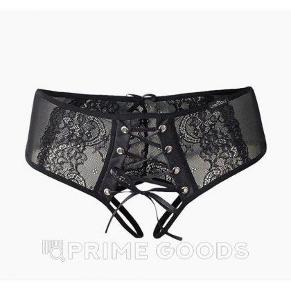 Шортики с доступом и декоративной шнуровкой Easy to love, L/XL, 46-48 от sex shop primegoods фото 2