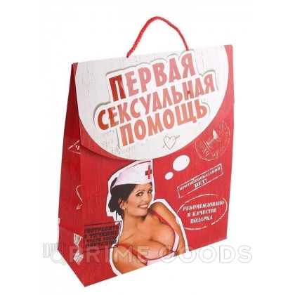 Пакет конверт бумага ML Первая сексуальная помошь (ламинация) интим 643187 от sex shop primegoods